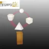 Abat-jour cone pour lampe megapolite