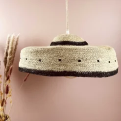 Abat-jour pour luminaire en herbier