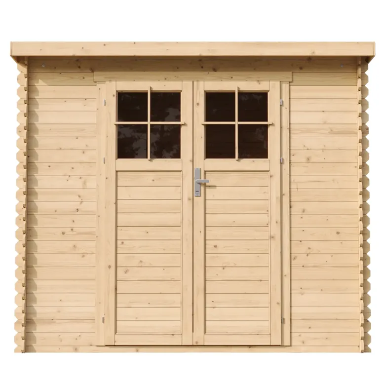 Abri de jardin en bois avec sol traité de haute qualité 2.63 m2