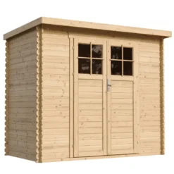 Abri de jardin en bois avec sol traité de haute qualité 2.63 m2