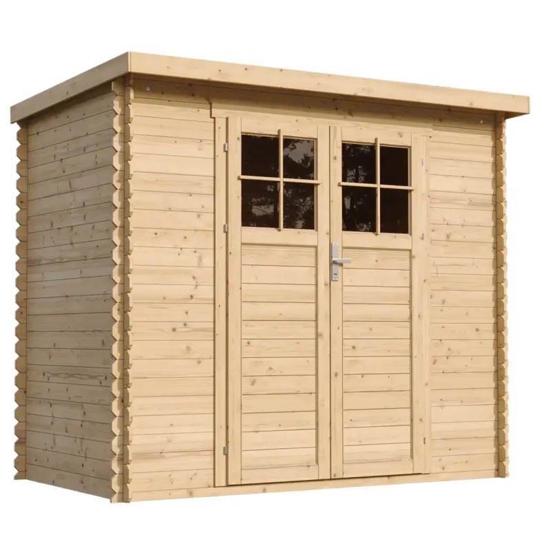 Abri de jardin en bois avec sol traité de haute qualité 2.63 m2
