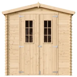 Abri de jardin en bois avec sol traité l216xl206xh218 cm - 3.53 m2