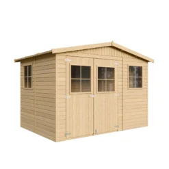 Abri de jardin en bois - h226x324x216 cm - 6 m²