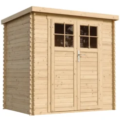 Abri de jardin en bois l204xl142xh200cm-2.22m2