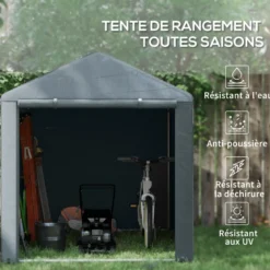 Abri de jardin extérieur