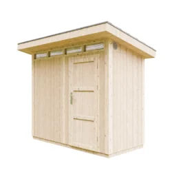 Abri de jardin qualité premium 3m² l161xl294xh239 cm - rouge