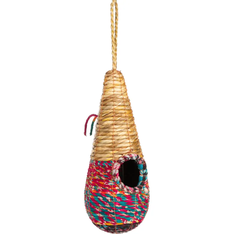 Abri pour oiseaux fait main