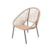 Acapulco set de 2 fauteuils + table basse naturel