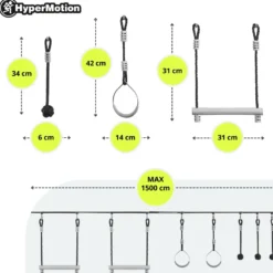 Accessoires escalade enfant, 7 obstacles