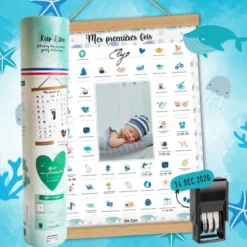 Affiche mes premières fois - baleine