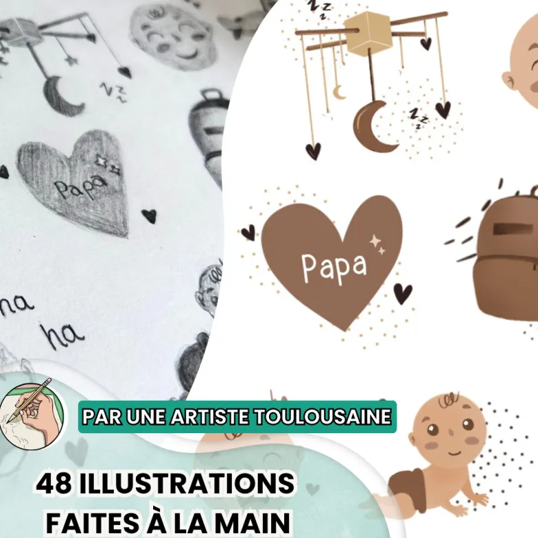 Affiche mes premières fois - ourson