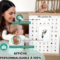 Affiche mes premières fois - ourson