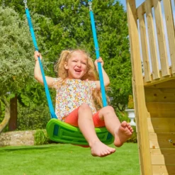 Aire de jeux double plateforme