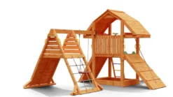 Aire de jeux en bois buffalo spider mu