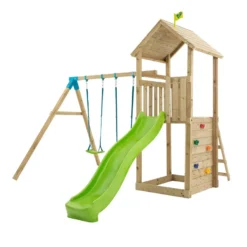 Aire de jeux plateforme toboggan