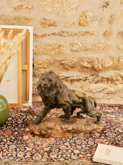 Alix, le lion en céramique fagotto n°979