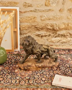 Alix, le lion en céramique fagotto n°979