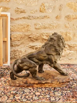 Alix, le lion en céramique fagotto n°979