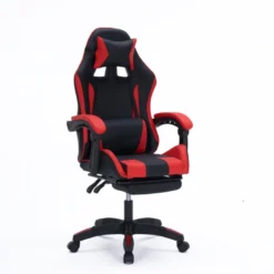 Altair chaise gaming de bureau ergonomique inclinable noir et rouge