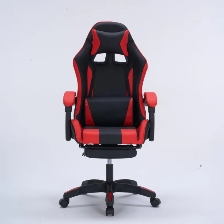 Altair chaise gaming de bureau ergonomique inclinable noir et rouge