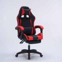 Altair chaise gaming de bureau ergonomique inclinable noir et rouge