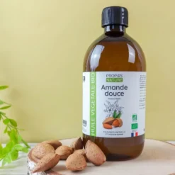 Amande douce bio - huile végétale contenance - eco-recharge 500 ml