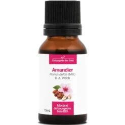 Amandier bio - 15ml (prunus dulcis) – macérat concentré de bourgeons frais 15