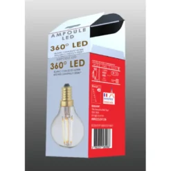 Ampoule lampe e14 led filament droits 4w