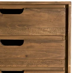 Andy - commode scandi bois marron 4 tiroirs
