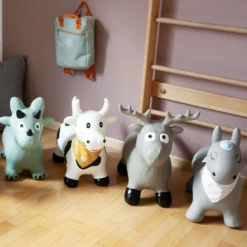 Animal sauteur gonflable poney