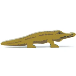 Animaux en bois - crocodile -