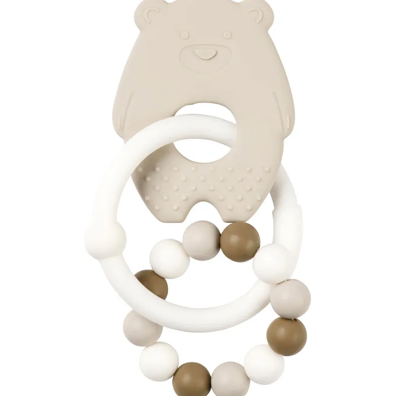 Anneau de dentition ours argile
