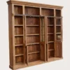 Annisa - bibliothèque en bois massif de teck recyclé 250 cm