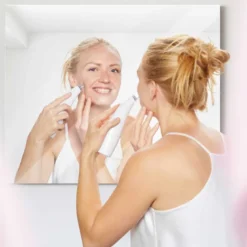 Appareil de soin du visage 3-en-1: anti points noirs, anti rides et exfoliant