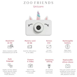 Appareil photo enfant licorne