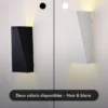 Applique murale led - inoleds - géometrique - noir