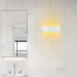 Applique murale led - inoleds - holm blanc