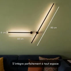 Applique murale led - inoleds - laser 80cm