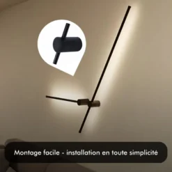 Applique murale led - inoleds - laser 80cm