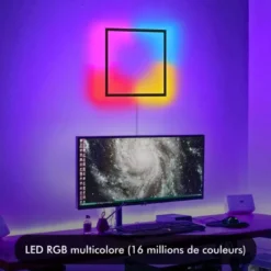 Applique murale led - inoleds - rgb - cube