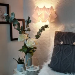 Applique murale origami en papier