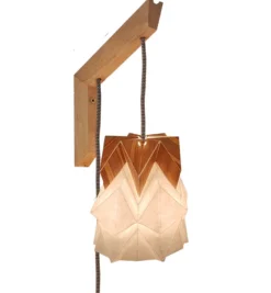 Applique petite suspens origami ecowood