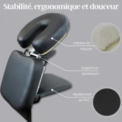 Appui tête de massage transportable