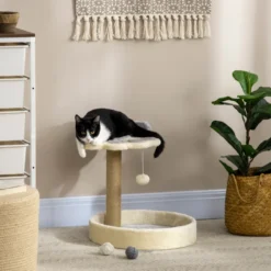 Arbre à chat griffoir design patte de chat