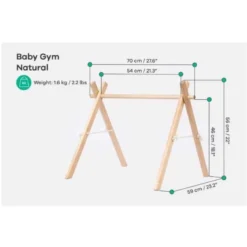 Arche d'éveil en bois bébé