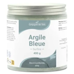 Argile bleue montmorillonite - poudre surfine - 400g
