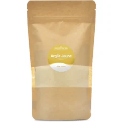 Argile jaune illite - poudre surfine - 300g