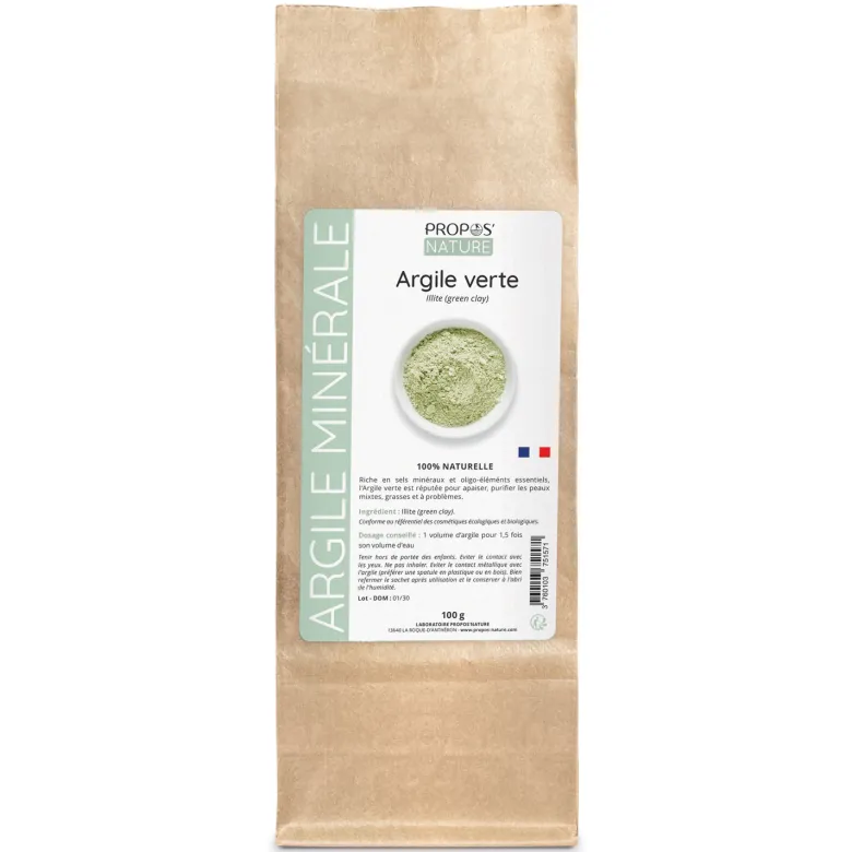 Argile verte (illite)