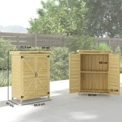 Armoire de jardin avec rempotage