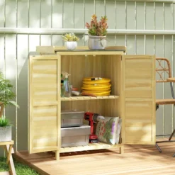 Armoire de jardin avec rempotage